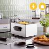 Tristar fritéza 3 l 2 000 W stříbrná, černá