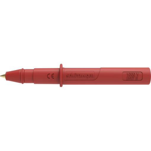 Schützinger SPS 9406 Ni / RT bezpečnostní zkušební hrot 99022645 zásuvka červená 1 ks