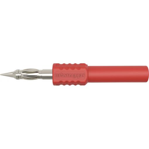 Schützinger PRUEF 9540 / RT měřící hrot 99023194 zásuvka červená 1 ks