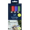 Schneider Schreibgeräte Whiteboard-Marker Maxx 290 4er Etui sortiert, 3+1 Aktion 129084 popisovač na bílé tabule 4 ks