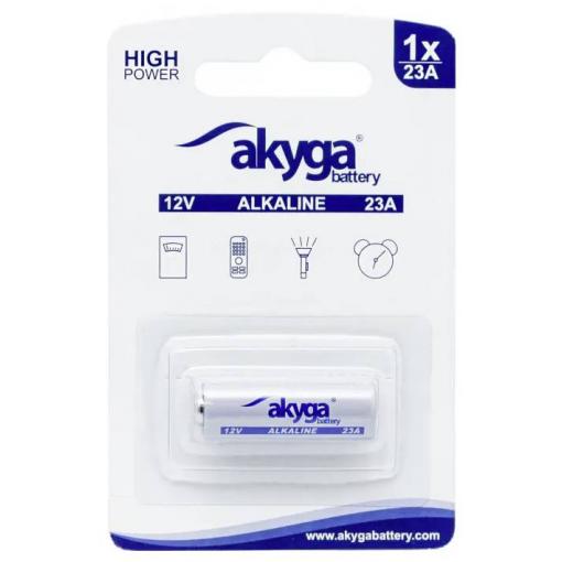 Akyga 23A speciální typ baterie 23 A zinko-uhlíková 12 V 48 mAh 1 ks