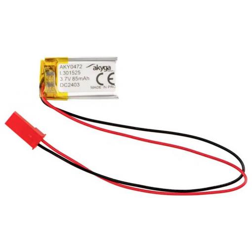 Akyga LP301525 Akupack x Speciální akumulátor Li-Pol 3.7 V 85 mAh