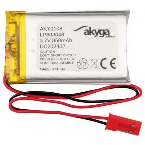 Akyga LP603048 Akupack x Speciální akumulátor Li-Pol 3.7 V 850 mAh