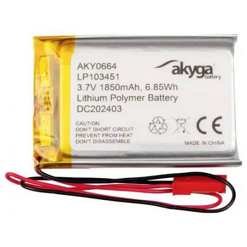 Akyga LP103451 Akupack x Speciální akumulátor Li-Pol 3.7 V 1850 mAh