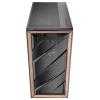Antec FLUX midi tower PC skříň černá, dřevo