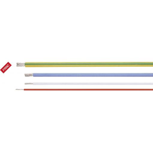 HELU 51361 vysokoteplotní vodič, HELUTHERM 145, 1 x 4 mm², tmavě modrá, metrové zboží