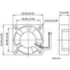 Ventilátor Pengdalantu 3510, 5 V, 35 × 35 × 10 mm, kluzná ložiska