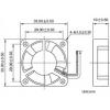 Ventilátor Pengdalantu 3510, 12 V DC, 35 × 35 × 10 mm, kuličková ložiska