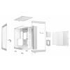 BeQuiet LIGHT BASE 600 DX White midi tower PC skříň bílá