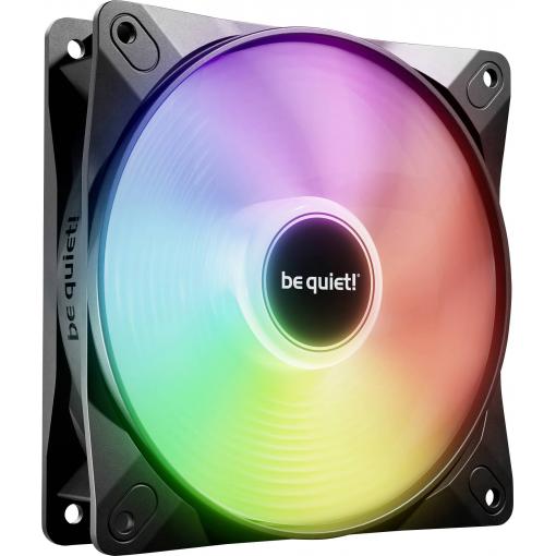 BeQuiet LIGHT WINGS LX 120mm PWM PC větrák s krytem černá (š x v x h) 120 x 120 x 25 mm včetně LED osvětlení