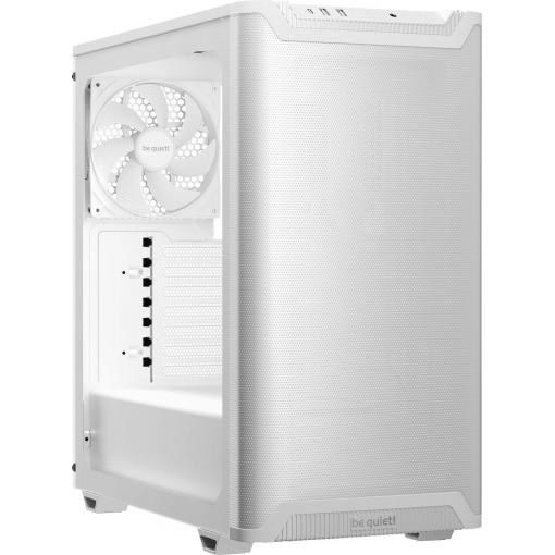 BeQuiet PURE BASE 501 Airflow Window White midi tower PC skříň bílá