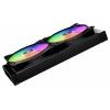 BeQuiet LIGHT WINGS LX 140mm PWM high-speed PC větrák s krytem černá (š x v x h) 140 x 140 x 25 mm včetně LED osvětlení