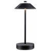 Paulmann Pellini 71173 akumulátorová stolní lampa LED 2 W černá, černá (matná)