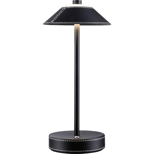 Paulmann Pellini 71173 akumulátorová stolní lampa LED 2 W černá, černá (matná)
