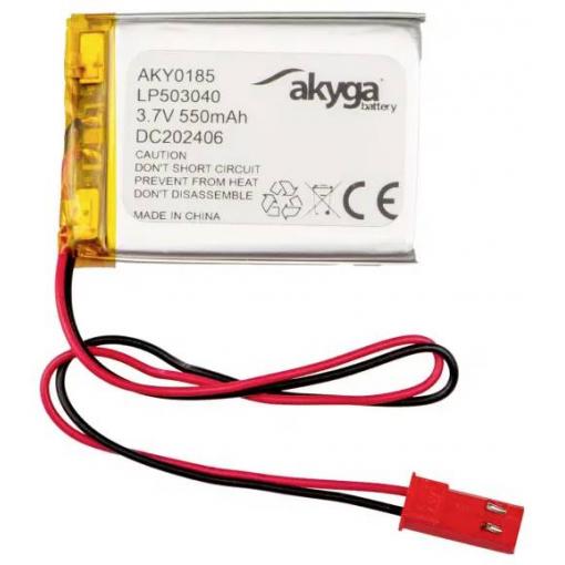 Akyga LP503040 Akupack x Speciální akumulátor Li-Pol 3.7 V 550 mAh