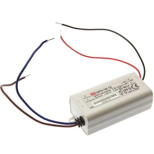 LED driver Mean Well APV-16-12, 12 V DC / 16 W