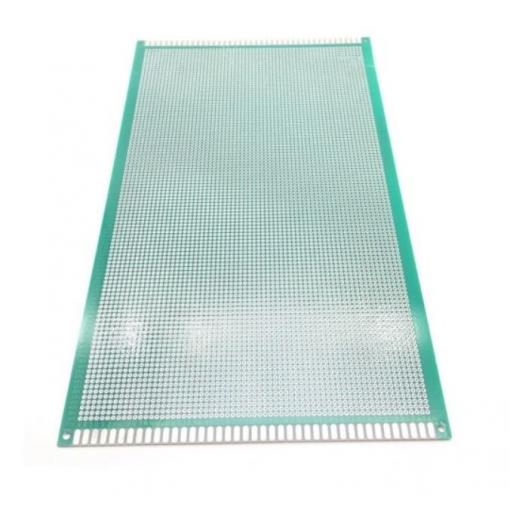 Univerzální pájecí deska 18 × 30 cm, RM 2,54 mm, vrtaná, cínovaná