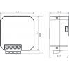 Theben KNX 4941651 bezdrátový ovladač pohonu žaluzií JU 1 S RF KNX