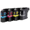 Brother Ink LC123 originál kombinované balení černá, azurová, purppurová, žlutá LC123VALBP