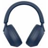 Sony WH-1000XM5 Headset uzavřená (Over Ear) Bluetooth® stereo modrá High-Resolution Audio, Redukce šumu mikrofonu, Potlačení hluku Indikátor nabití, headset,