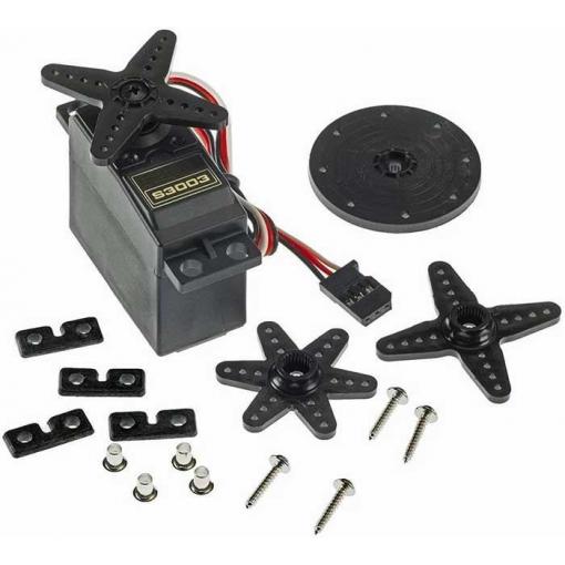 Servo plastové S3003 180° 12kg, plastové převody