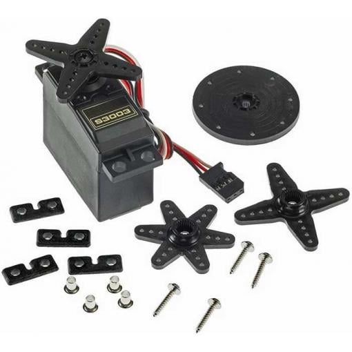 Servo S3003 360°, 12 kg, plastové převody