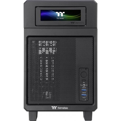 Thermaltake TR100 Black mini tower herní pouzdro černá boční okno