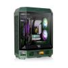 Thermaltake The Tower 600 Racing Green midi tower PC skříň zelenočerná (fluorescenční) boční okno