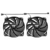 Thermaltake CT200 PC Cooling Fan Single Pack PC větrák s krytem černá (š x v x h) 200 x 200 x 30 mm