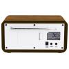 Denver DAB-30DW Dark Wood 111111000650 stolní rádio, DAB+, FM, funkce alarmu, hnědé dřevo (hedvábně matné)