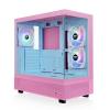 Thermaltake View 270 Plus TG ARGB Bubble Pink midi tower herní pouzdro růžová, modrá