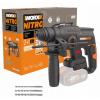 WX381.9 - Aku vrtací kladivo 20V NITRO 2,0J - bez akumulátoru - Powershare