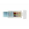 Delock USB adaptér USB 1.1, USB 2.0 USB-A zástrčka, konektor rj45 2.00 m modrá 64185