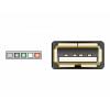 Delock USB kabel USB 2.0 USB zásuvka na desku, USB-A zásuvka 0.15 m černá 84831