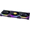 Lian Li Lian Li UNI FAN SL Wireless LCD Lüfter, ARGB, PWM, 3er-Pack inkl. Controller PC větrák s krytem černá (š x v x h) 120 x 124.5 x 28 mm