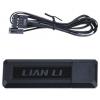 Lian Li Lian Li UNI FAN SL Wireless LCD Lüfter, ARGB, PWM, 3er-Pack inkl. Controller PC větrák s krytem černá (š x v x h) 120 x 124.5 x 28 mm