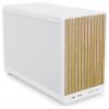Lian Li Lian Li DAN Cases A3-mATX Wood Edition PC-Gehäuse, Micro-ATX - Buche, weiß micro tower pouzdro, herní pouzdro, PC skříň bílá