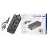 LogiLink UA0419 USB Hub 4 porty USB-A USB 3.2 Gen1 5 GBit/s s konektorem USB C černá UA0419