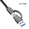 LogiLink UA0419 USB Hub 4 porty USB-A USB 3.2 Gen1 5 GBit/s s konektorem USB C černá UA0419
