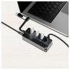 LogiLink UA0419 USB Hub 4 porty USB-A USB 3.2 Gen1 5 GBit/s s konektorem USB C černá UA0419