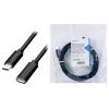 LogiLink Kabel USB-C USB 2.0 USB-C ® zástrčka, USB-C ® zásuvka 1.00 m černá CU0210
