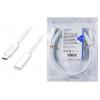 LogiLink Kabel USB-C USB 2.0 USB-C ® zástrčka, USB-C ® zásuvka 2.00 m bílá CU0221