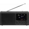 Dynavox DBT200 208053 kapesní rádio, DAB+, FM, Bluetooth, DAB+, černá