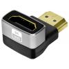 LogiLink AH0005A HDMI adaptér [1x HDMI zásuvka - 1x HDMI zástrčka] černošedá