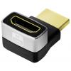 LogiLink AH0007A HDMI adaptér [1x HDMI zásuvka - 1x HDMI zástrčka] černošedá