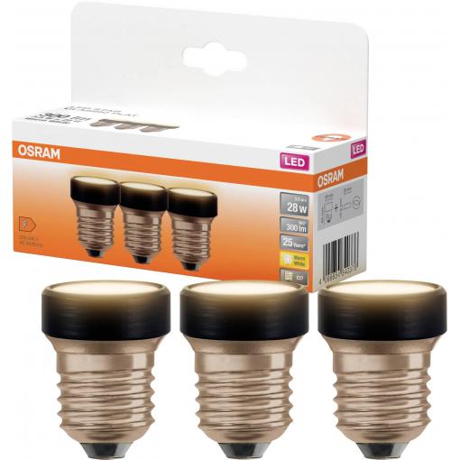 OSRAM HOMELIGHTING 4099854340376 LED Energetická třída (EEK2021) F (A - G) E27 3.5 W = 28 W teplá bílá (Ø x d) 35 mm x 45 mm 3 ks