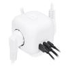 Solight 3z + USB A+C prodlužovací přívod - kostka, kabel 2m, 3 x 1mm2, bílý, vypínač   PP145C