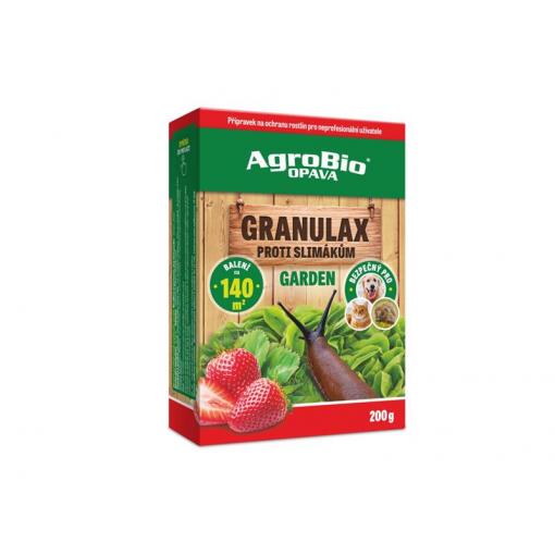 Přípravek proti slimákům AGROBIO Granulax Garden 200g