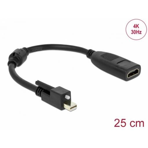 Delock 62640 Mini-DisplayPort / HDMI adaptér [1x mini DisplayPort zástrčka - 1x HDMI zásuvka] vícebarevná 0 mm