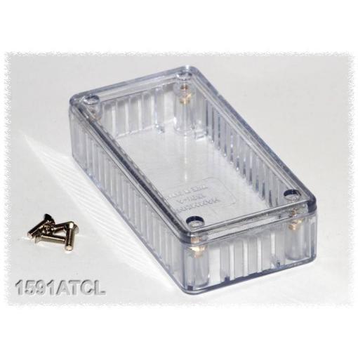 Hammond Electronics 1591ATCL univerzální pouzdro 100 x 50 x 25 polykarbonát přírodní 1 ks